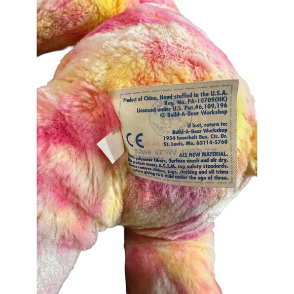 Build A Bear DAIRY QUEEN Strawberry Cheesecake DQ Blizzard Plush Pink Yellow 16" - Picture 11 of 12